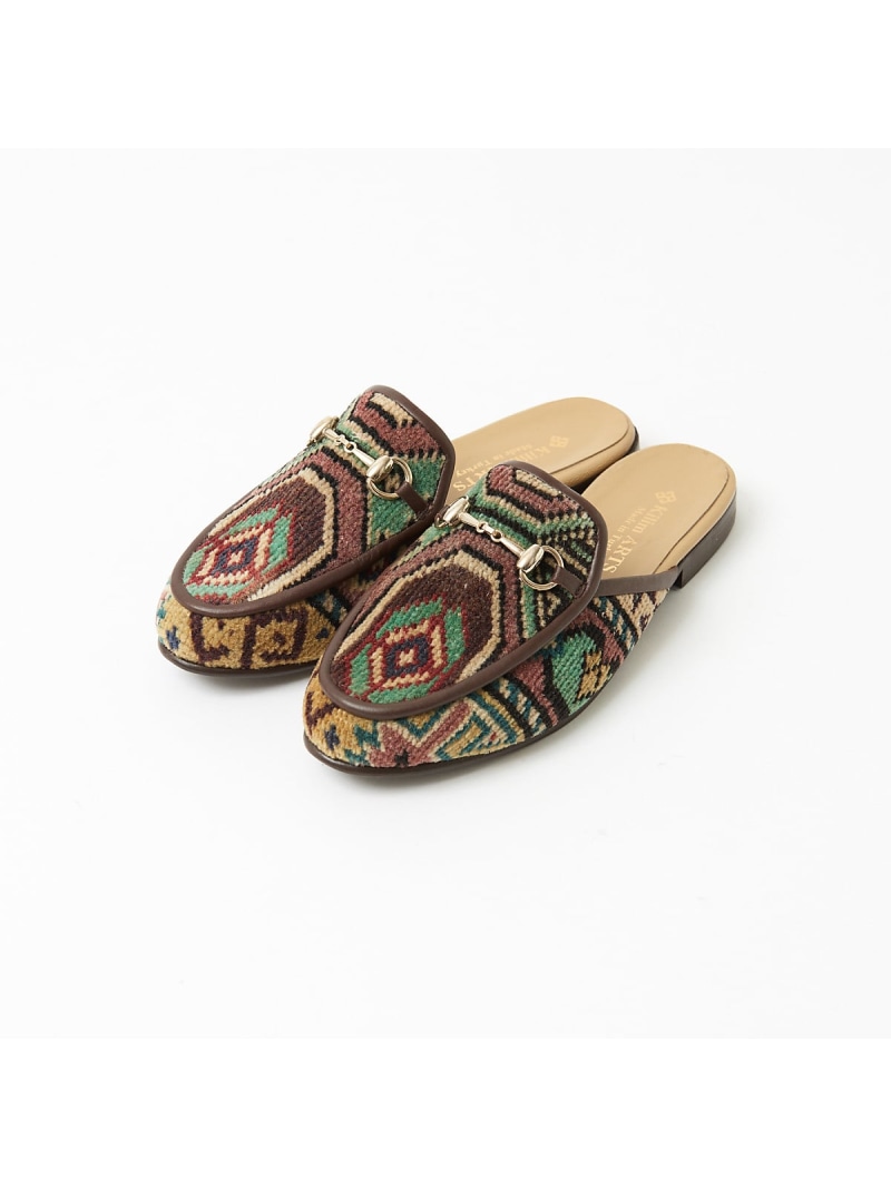【SALE／13%OFF】【Kilim AETS】Slipper Rouge vif la cle ルージュ・ヴィフ ラクレ シューズ・靴 その他のシューズ・靴 ブラウン【RBA_E】【送料無料】[ Fashion]