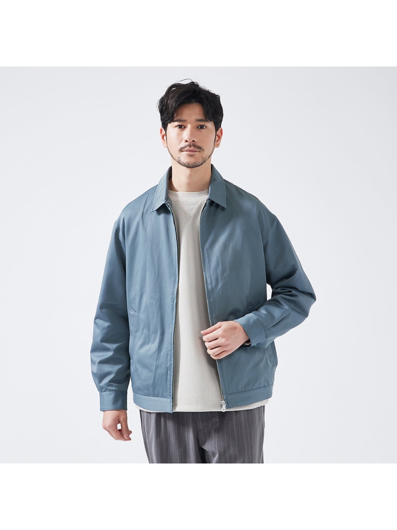 【SALE／30%OFF】ボクシーシルエット ジップブルゾン ABAHOUSE LASTWORD アバハウス ジャケット・アウター ブルゾン・ジャンパー ブルー ブラック ホワイト【RBA_E】【送料無料】[ Fashion]｜ABAHOUSE ONLINE