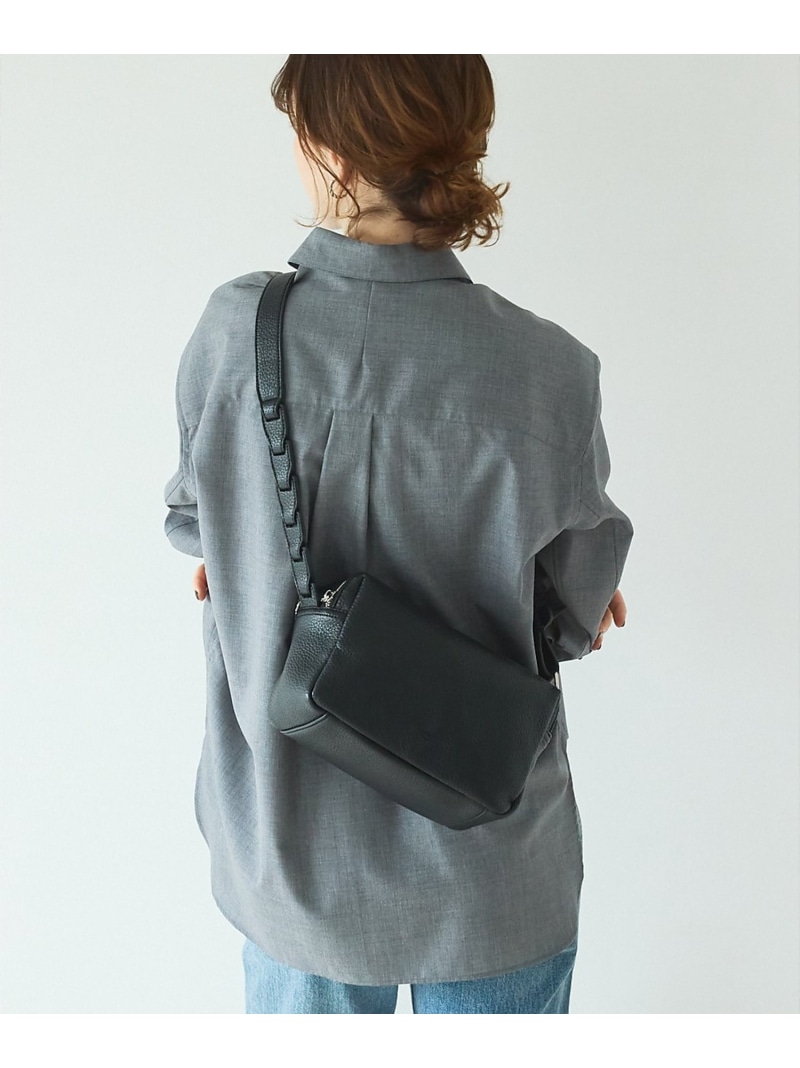 【再入荷】Frec/Wファスナースクエアショルダー LOWELL Things ロウェル シングス バッグ ショルダーバッグ ブラック【送料無料】[ Fashion]
