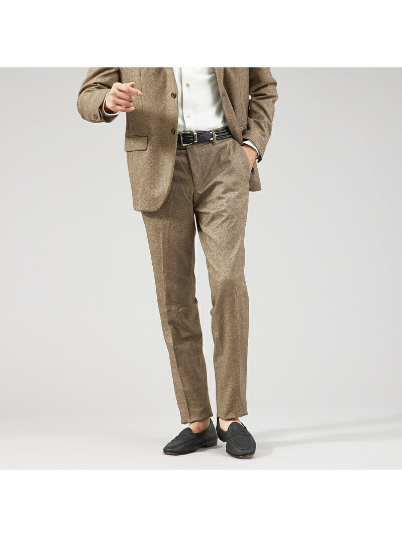 【SALE／40%OFF】【セットアップ対応/FLEX PANTS】オーロラ ツイード ストレッチ イージ ABAHOUSE LASTWORD アバハウス パンツ その他のパンツ ブラック ブラウン【RBA_E】【送料無料】[ Fashion]