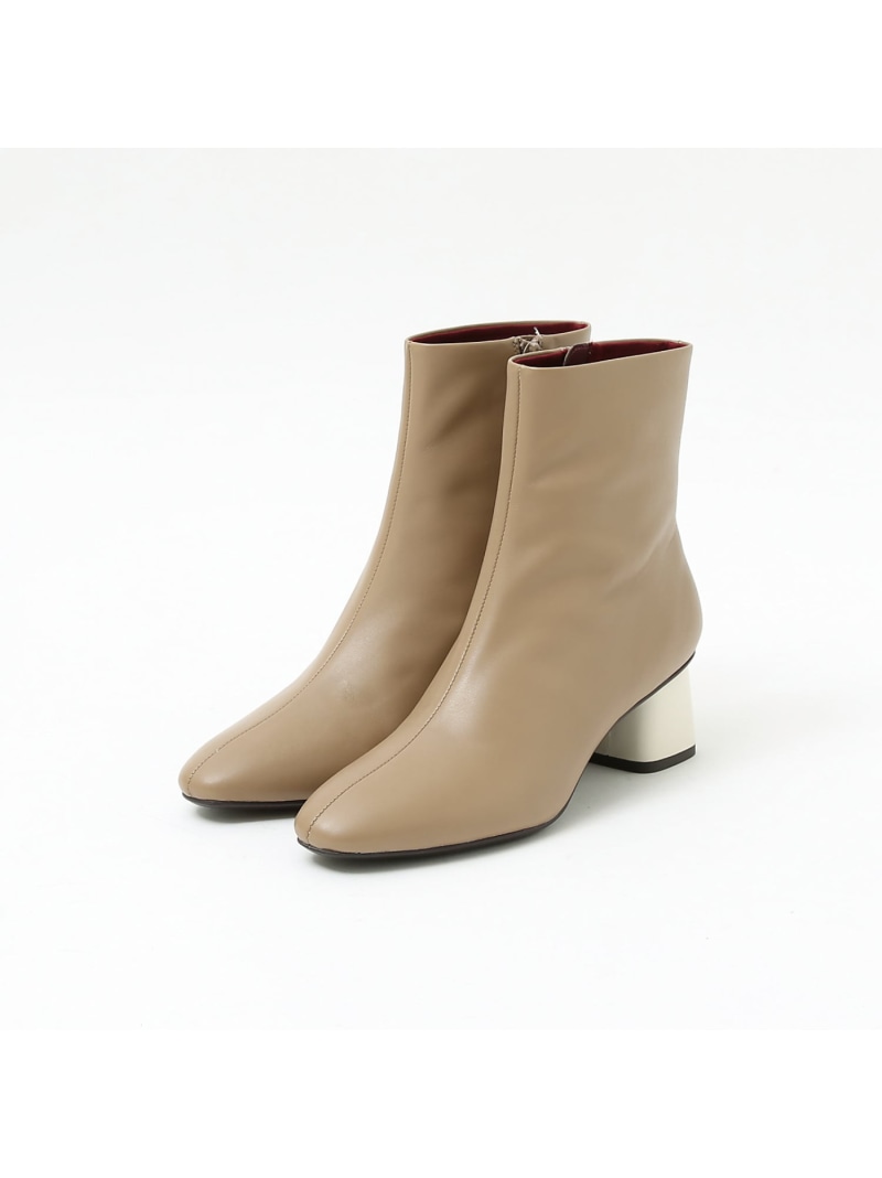 【SALE／40%OFF】【スノーソール】カラーブロックショートブーツ Au BANNISTER オゥ・バニスター シューズ・靴 ブーツ レッド ベージュ ブラック ブラウン【RBA_E】【送料無料】[ Fashion]｜ABAHOUSE ONLINE