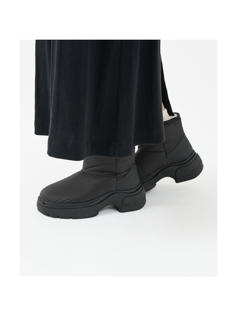 【PAES /ペイズ】Padded Fur Boots W05/ファーブーツ ABAHOUSE LASTWORD アバハウス シューズ・靴 ブーツ ブラック【送料無料】[ Fashion]