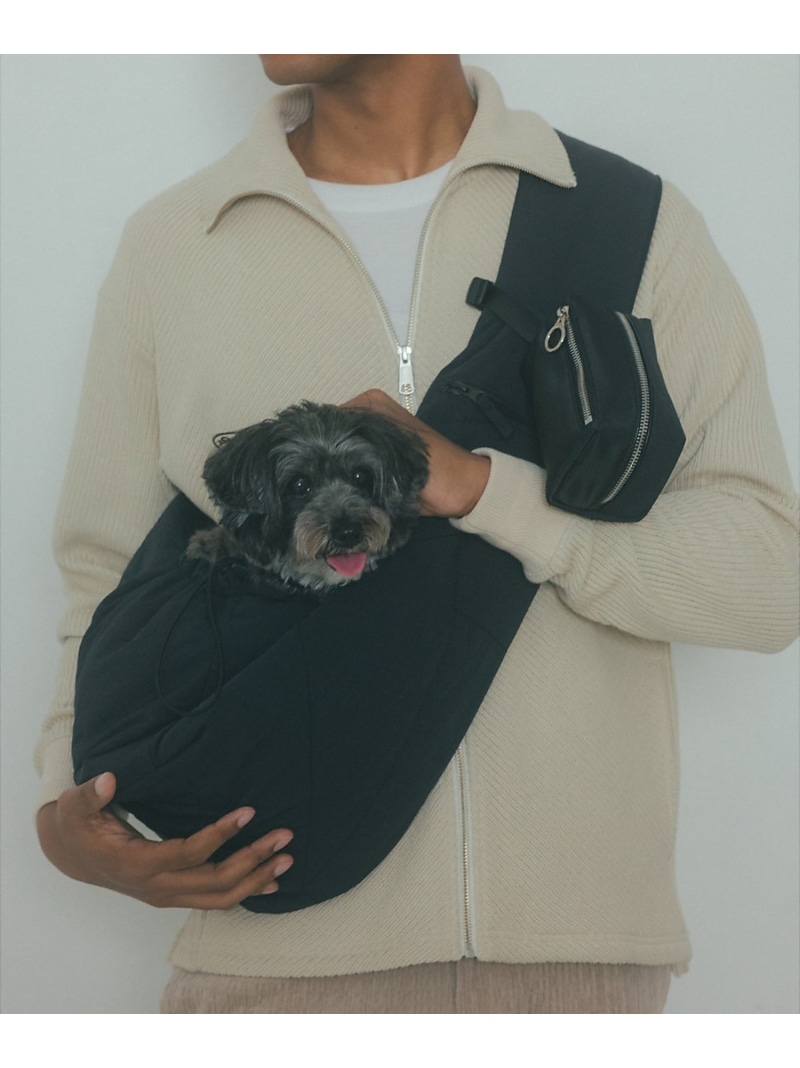 MATIE/ スリングバッグ・ペットキャリーバッグ/ナイロン【Direction LOWELL Things ロウェル シングス 愛玩動物備品 余分の物の愛玩動物備品 カーキ緑であること ベージュ 黒いこと 薄墨色 赤銅色【貨物輸送無料】[ Fashion]