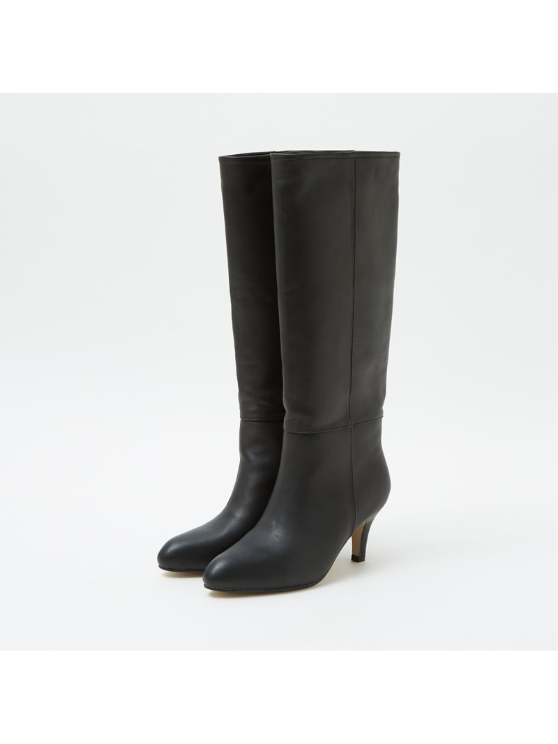 【SALE／20%OFF】●REMME ポインテッドヒールロングブーツ Au BANNISTER オゥ・バニスター シューズ・靴 ブーツ ブラック ブラウン【RBA_E】【送料無料】[ Fashion]
