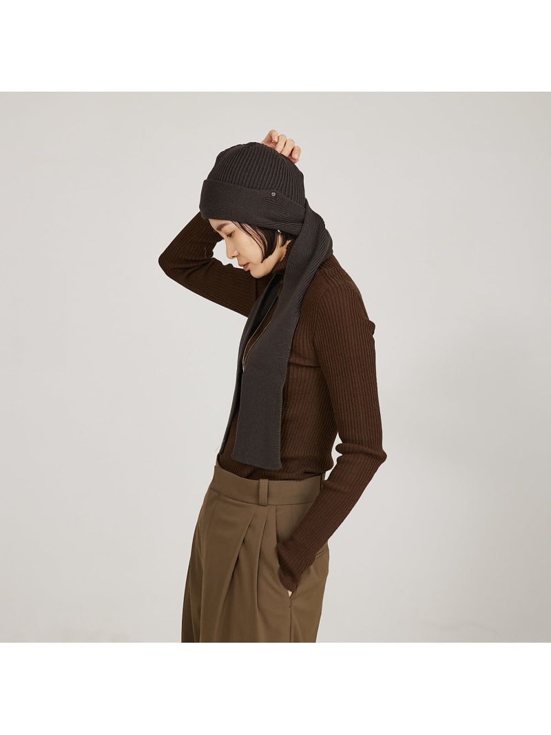 【新品】L'Appartement LANEUS カシミヤ100% ニット帽 楽天市場】【美品】 L'Appartement / アパルトモン | 2024AW