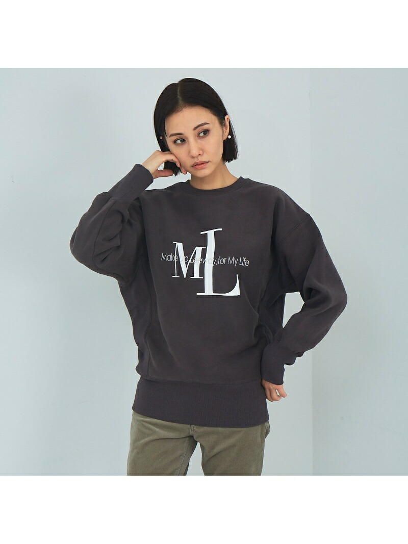 Mylanka ロゴプリントスウェット Rouge Vif La Cle ルージュ ヴィフ ラクレ カットソー スウェット 送料無料 Rakuten Fashion Ipag Org