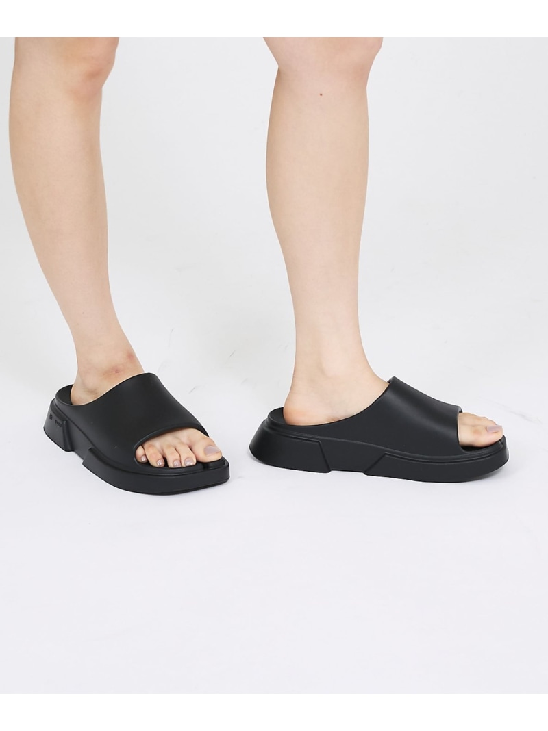 【PAES / ペイズ】Slide Basic Line ｜ PAYES03 / ABAHOUSE LASTWORD アバハウス シューズ・靴 サンダル ブラック【送料無料】[ Fashion]｜ABAHOUSE ONLINE