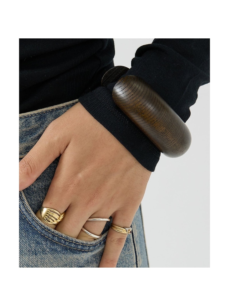 【OCUCCI jewelry/オクチ ジュエリー】Zelkova C ban Rouge vif la cle ルージュ・ヴィフ ラクレ アクセサリー・腕時計 ブレスレット・バングル ブラウン【送料無料】[ Fashion]