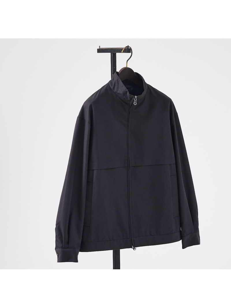 【SALE／30%OFF】シャンブレーツイル スタンドカラーブルゾン / ショートブルゾン ABAHOUSE LASTWORD アバハウス ジャケット・アウター ブルゾン・ジャンパー ピンク ネイビー カーキグリーン【RBA_E】【送料無料】[ Fashion]｜ABAHOUSE ONLINE