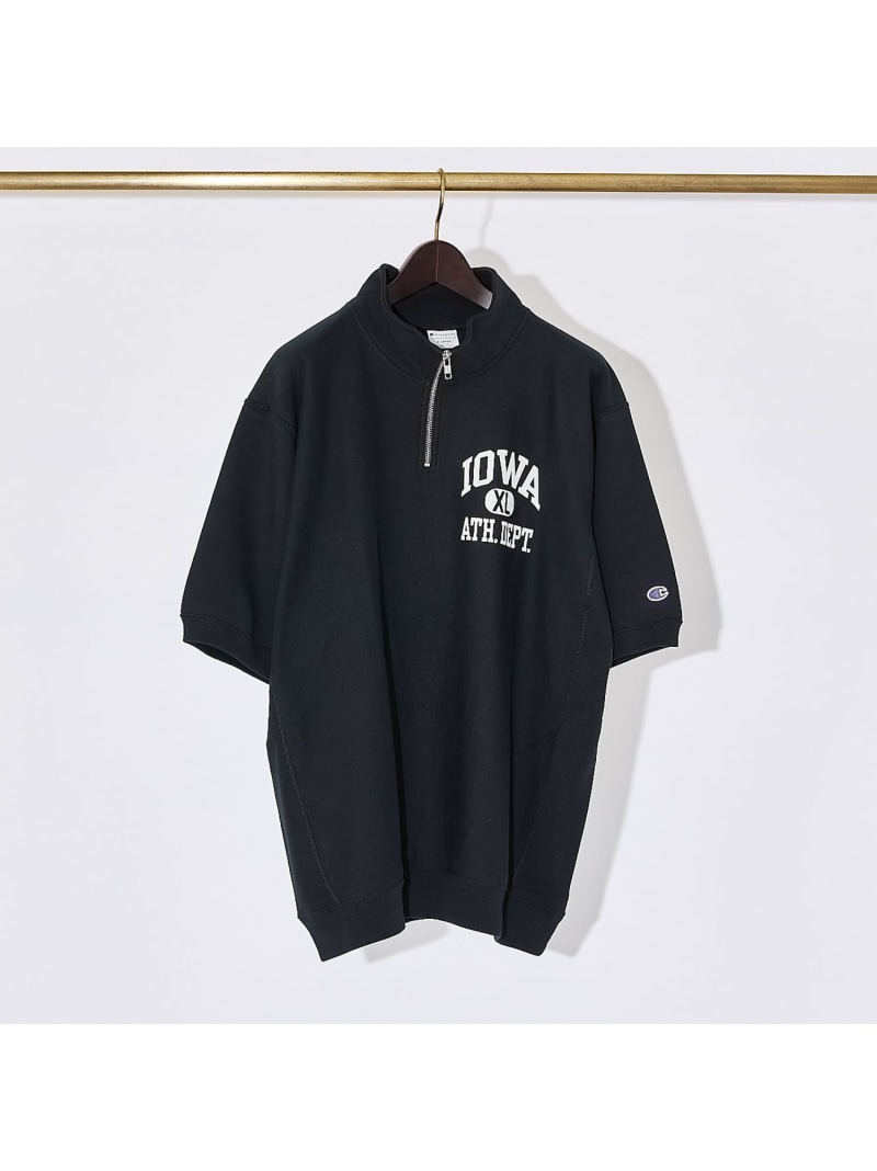 楽天市場】チャンピオン 半袖シャツ CHAMPION リバースウィーブ ハーフ