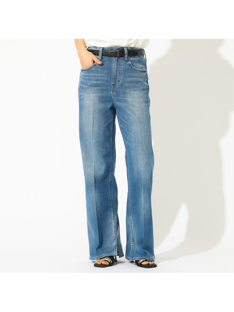 【Healthy denim / ヘルシーデニム】Brownie / ストレート Rouge vif la cle ルージュ・ヴィフ ラクレ パンツ ジーンズ・デニムパンツ ブルー ネイビー【送料無料】[ Fashion]