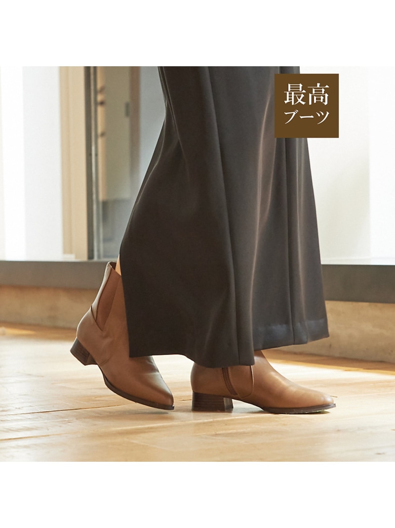 【SALE／30%OFF】【最高ブーツ/ 3cmヒール】ラウンドトゥショートブーツ Au BANNISTER オゥ・バニスター シューズ・靴 ブーツ ブラウン グレー ブラック【RBA_E】【送料無料】[ Fashion]