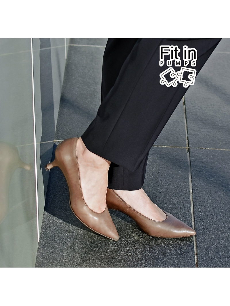 【Fit in PUMPS】プレーンパンプス Au BANNISTER オゥ・バニスター シューズ・靴 パンプス グレー ブラック ピンク【送料無料】[ Fashion]
