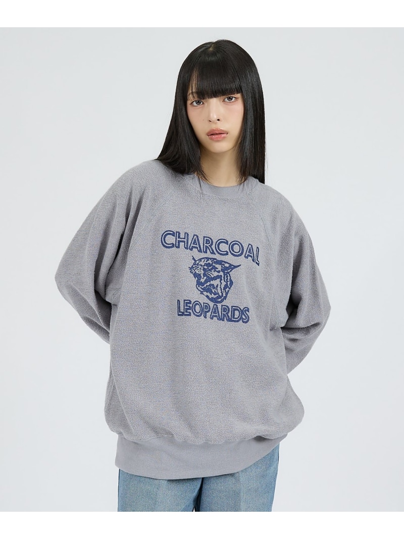 【AMERICANA*ORIGINAL Charcoal/アメリカーナ*オリジナ ABAHOUSE LASTWORD アバハウス トップス スウェット・トレーナー 緑であること 青み 薄墨色 米国海軍【貨物輸送無料】[ Fashion]