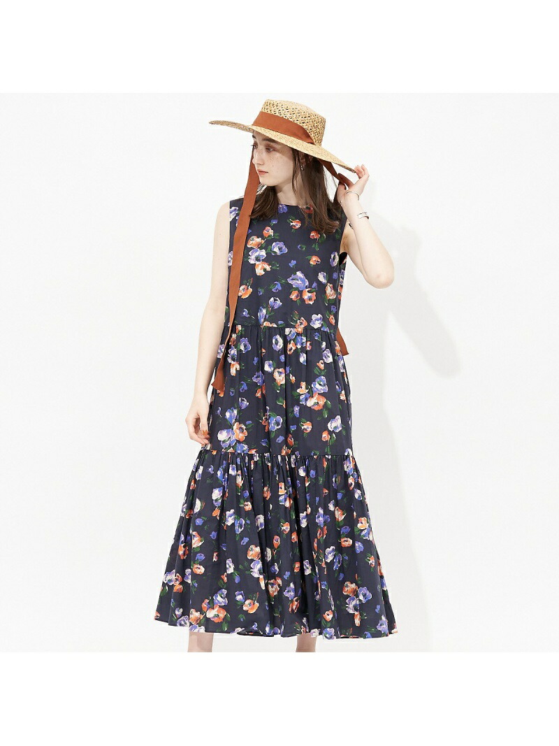 レディースファッション ワンピース ラクレ ルージュ ヴィフ Cle La Vif Rouge ドローイングフラワーワンピース 予約 ワンピース Fashion ブラウン 先行予約 送料無料 Rakuten ネイビー シャツワンピース 感謝価格 Blog Paraisodasbombas Com Br