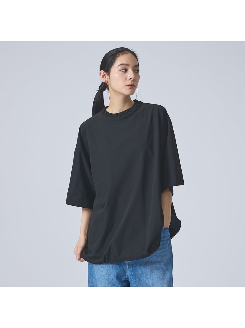 【FORTUNA /フォルトゥナ】ECOTEC BaloonTee/エコテックバ ABAHOUSE LASTWORD アバハウス トップス カットソー・Tシャツ ブラック グレー【送料無料】[ Fashion]