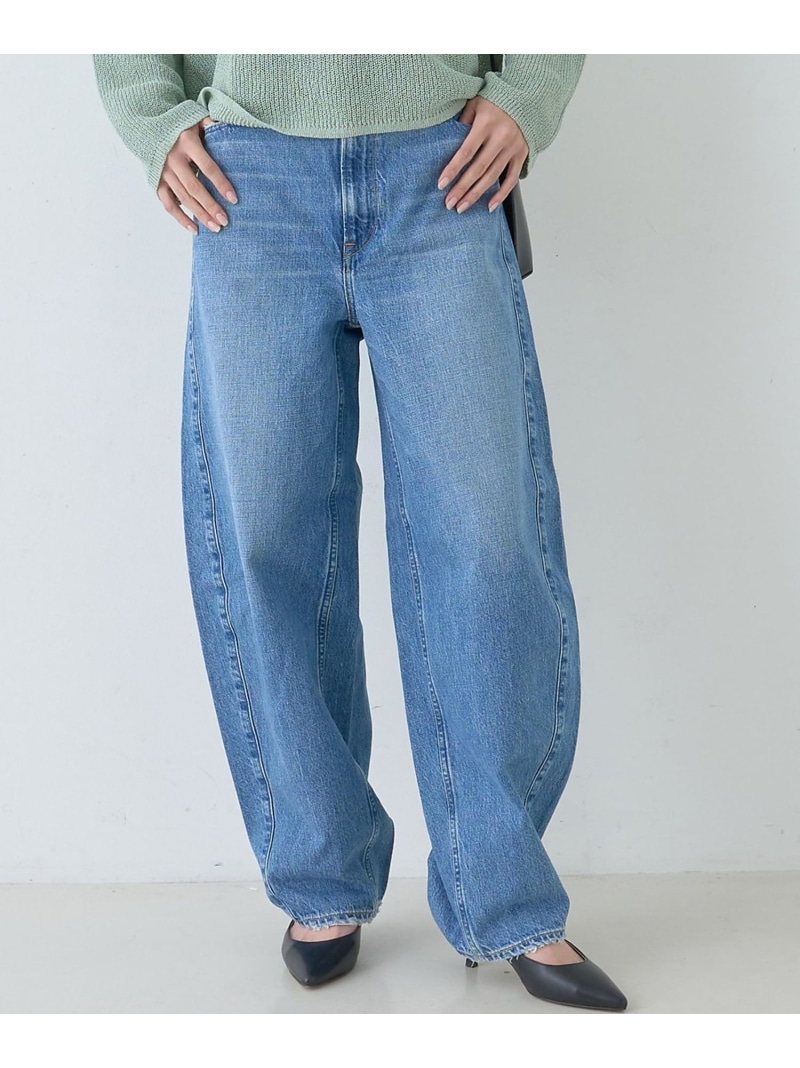 【upper hights/アッパーハイツ】THE ROMY カーヴィーデニム/ Rouge vif la cle ルージュ・ヴィフ ラクレ パンツ ジーンズ・デニムパンツ ブルー【送料無料】[ Fashion]