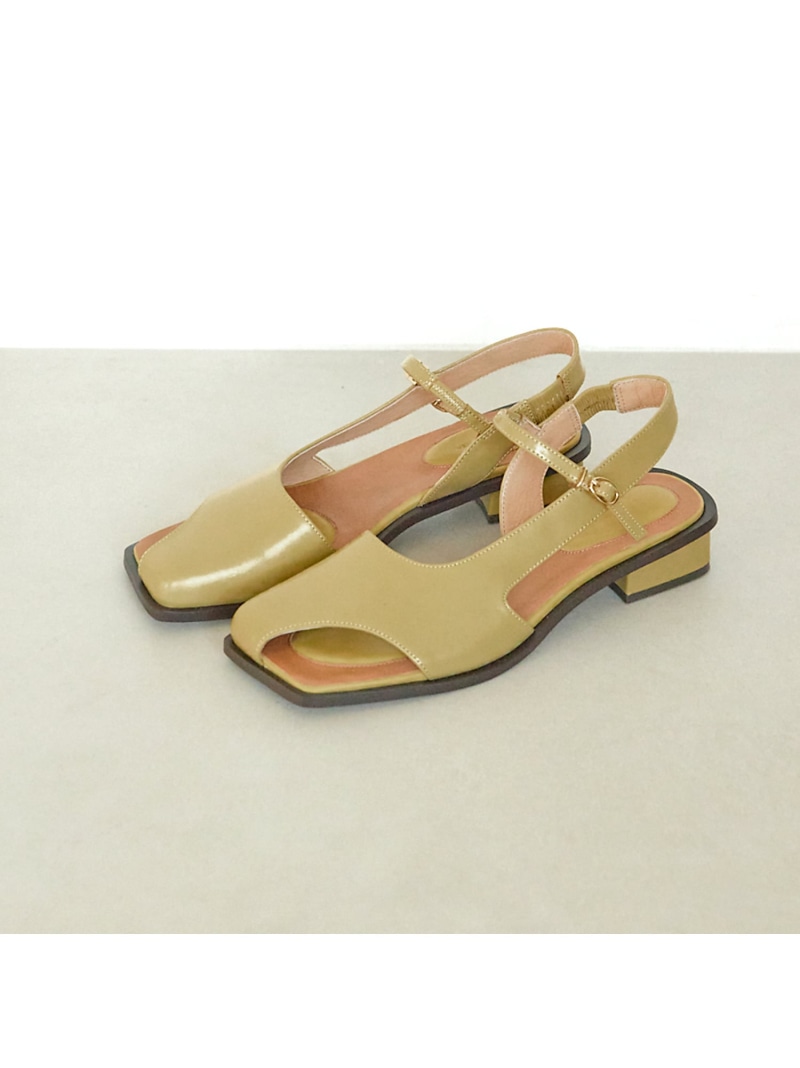 【SALE／30%OFF】サムハイドストラップサンダル Au BANNISTER オゥ・バニスター シューズ・靴 サンダル ブラック イエロー ホワイト【RBA_E】【送料無料】[ Fashion]｜ABAHOUSE ONLINE
