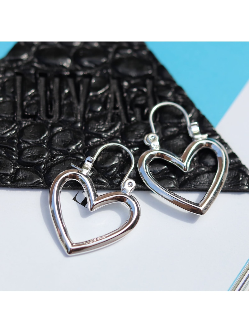 【LUV AJ/ラヴエージェイ】ハートピアス / MINI HEARTBREAK Rouge vif la cle ルージュ・ヴィフ ラクレ アクセサリー・腕時計 ピアス ゴールド シルバー【送料無料】[ Fashion]
