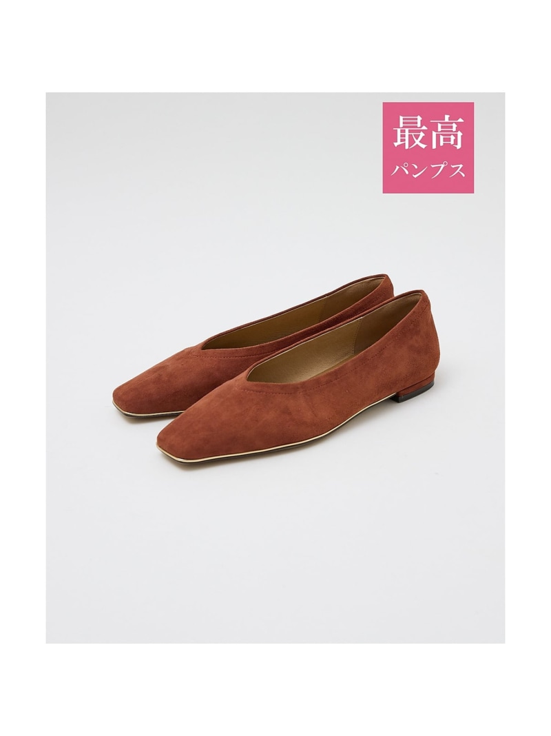 【最高パンプス/1cmヒール】美脚*快適 パンプス Au BANNISTER オゥ・バニスター シューズ・靴 パンプス ネイビー オレンジ ブラウン ブラック【送料無料】[ Fashion]｜ABAHOUSE ONLINE