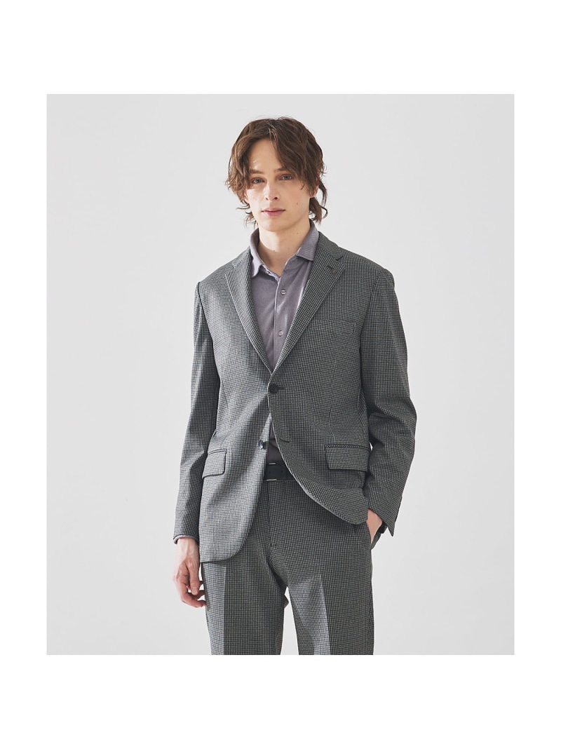 【SALE／40%OFF】【FLEX JACKET/セットアップ対応】ストレッチ ポンチ ジャケット ABAHOUSE LASTWORD アバハウス ジャケット・アウター テーラードジャケット・ブレザー ブラウン ホワイト グレー【RBA_E】【送料無料】[ Fashion]｜ABAHOUSE ONLINE