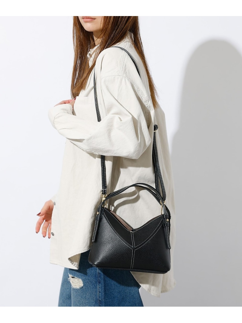 【AULENTTI/オウレンティ】2WAYハンドバッグ / オリガミバッグ / Rouge vif la cle ルージュ・ヴィフ ラクレ バッグ その他のバッグ ベージュ ブラック【送料無料】[ Fashion]