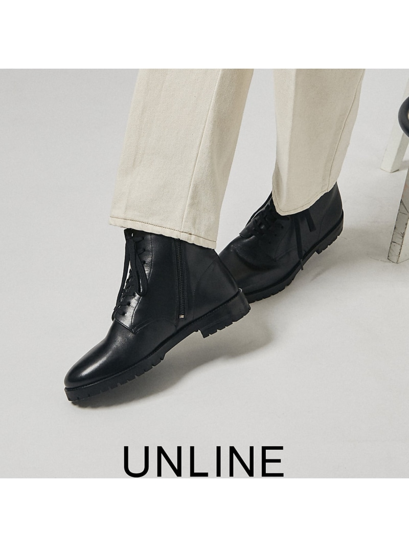 【WEB限定】レースアップブーツ / ワークブーツ alfredoBANNISTER アルフレッド・バニスター シューズ・靴 ブーツ ブラウン ブラック【送料無料】[ Fashion]｜ABAHOUSE ONLINE