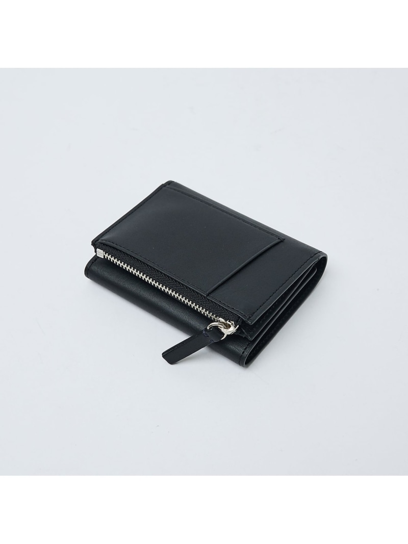 【ABAHOUSE les essentiels】定番3つ折り紙入れ / コンパク ABAHOUSE LASTWORD アバハウス 流行り物雑貨 余分の物の流行り物雑貨 米国海軍 赤銅色 黒いこと【貨物輸送無料】[ Fashion]