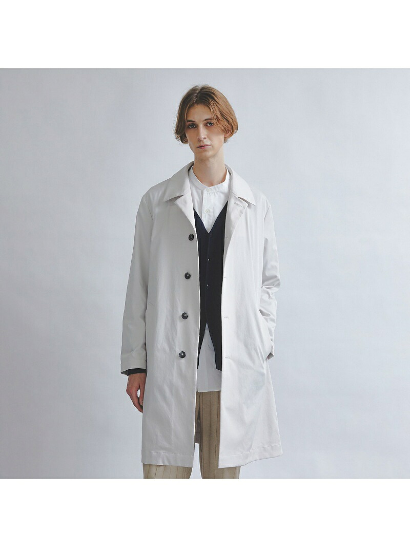 【SALE／20%OFF】【LIMONTA】マルチストレッチ ステンカラーコート / スプリングコート ABAHOUSE LASTWORD アバハウス ジャケット・アウター ステンカラーコート ネイビー グリーン グレー【RBA_E】【送料無料】[ Fashion]｜ABAHOUSE ONLINE