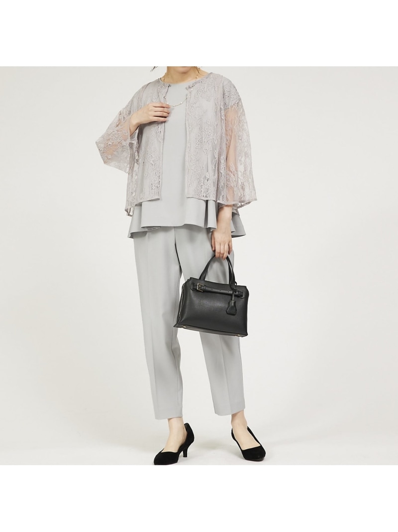 【SALE／15%OFF】【エニデイカセット】レースボレロ&フレンチセットアップ3点セット abahouse mavie アバハウス マヴィ ワンピース・ドレス その他のワンピース・ドレス ブラック ホワイト ブルー【RBA_E】【送料無料】[ Fashion]｜ABAHOUSE ONLINE