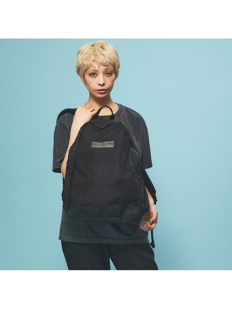 WD FRONT MESH PACK【WILDERNESS EXPERIENCE ABAHOUSE LASTWORD アバハウス バッグ リュック・バックパック ブラック カーキグリーン ベージュ【送料無料】[ Fashion]
