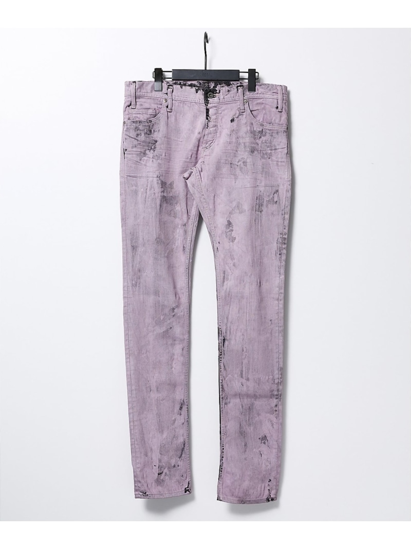 【SALE／50%OFF】カラーフェードスキニーデニムパンツ 5351POUR LES HOMMES ゴーサンゴーイチプールオム パンツ ジーンズ・デニムパンツ ピンク グリーン【RBA_E】【送料無料】[ Fashion]