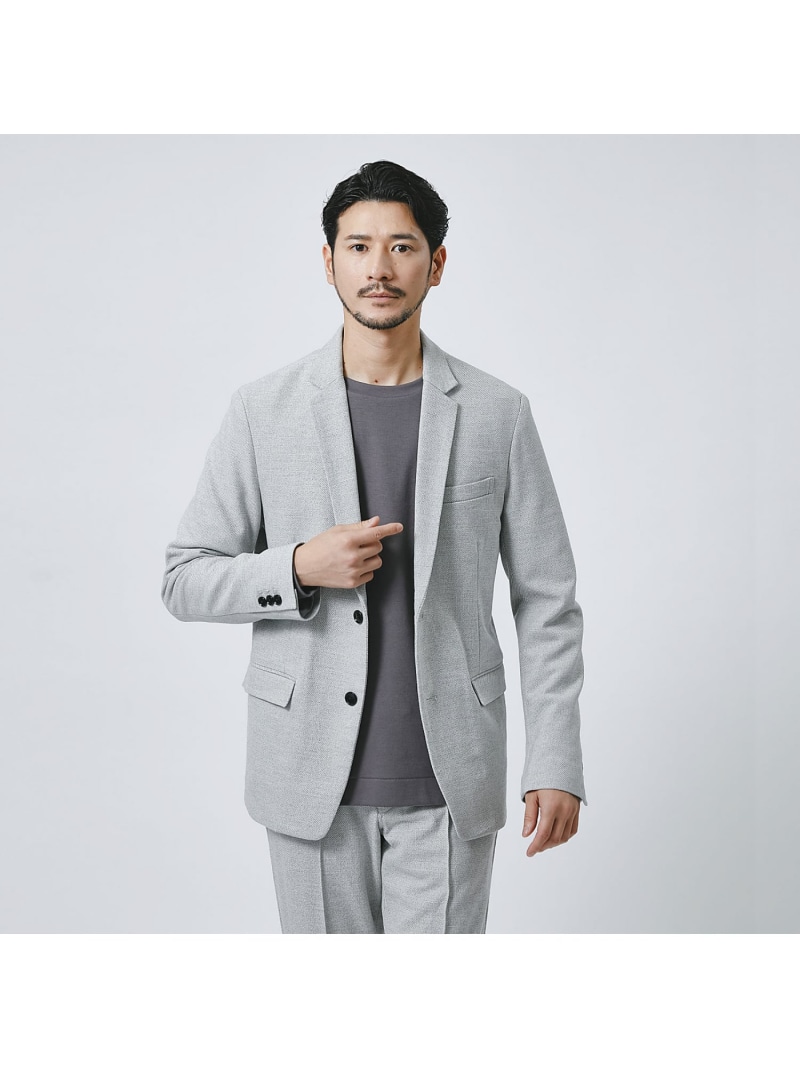 【SALE／30%OFF】【セットアップ対応】TRツイード ジャケット 5351POUR LES HOMMES ゴーサンゴーイチプールオム ジャケット・アウター テーラードジャケット・ブレザー グレー カーキグリーン ブラック【RBA_E】【送料無料】[ Fashion]