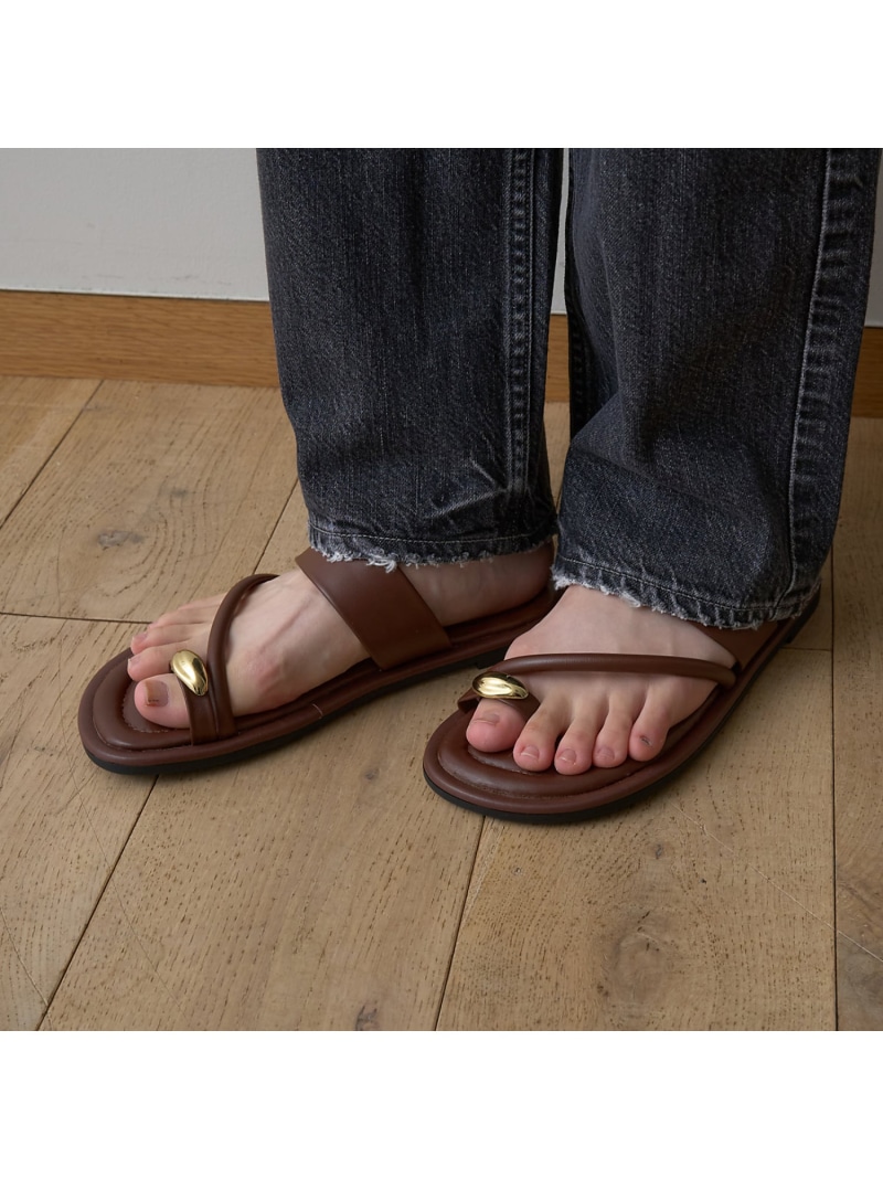 楽天市場】35-38 レメ スクエアートゥ アンクルストラップ フラット