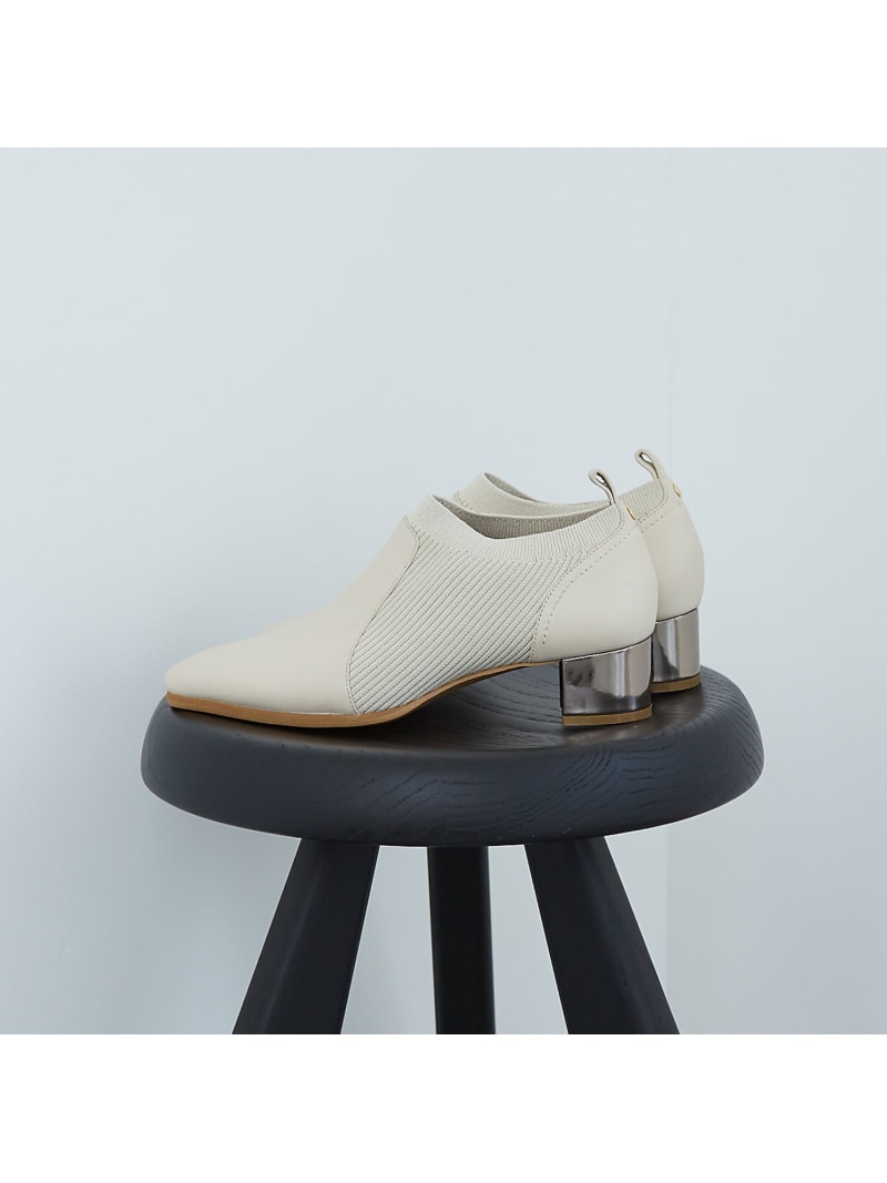 【SALE／20%OFF】ストレッチニットシューティー 金 BANNISTER オゥ・バニスター シューズ・靴 スニーカー 白いこと 黒いこと【RBA_E】【貨物輸送無料】[ Fashion]