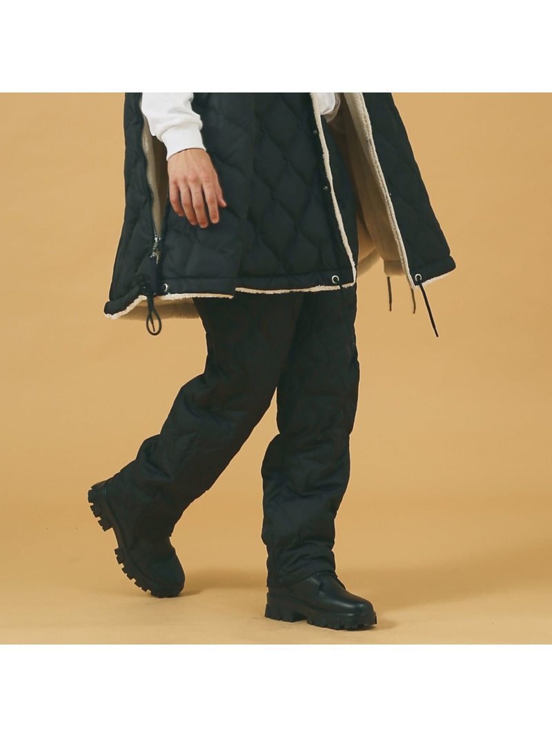 【TAION / タイオン 】MILITARY LINE ダウンパンツ-131M ABAHOUSE LASTWORD アバハウス パンツ その他のパンツ ブラック ブルー グリーン カーキグリーン【送料無料】[ Fashion]｜ABAHOUSE ONLINE