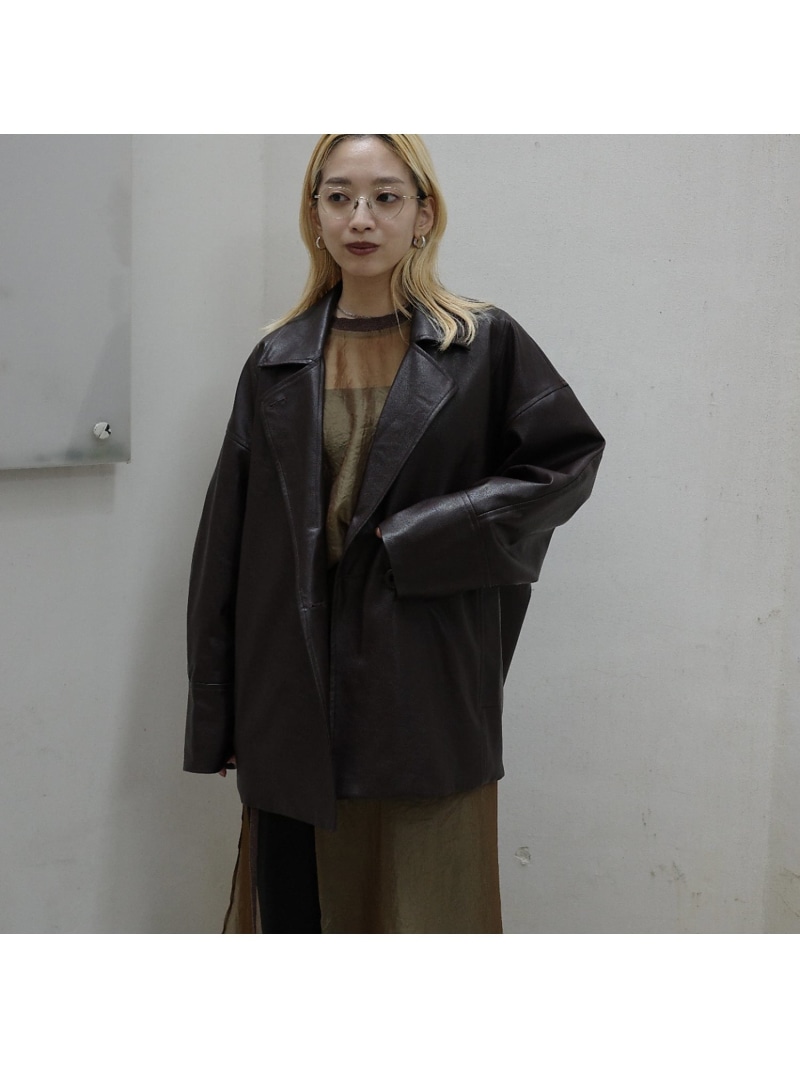 楽天市場】【SALE／50%OFF】フェイクレザージャケット URBAN RESEARCH