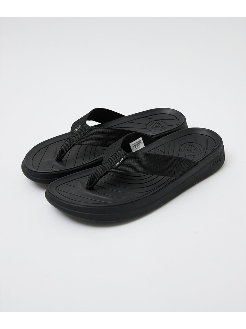 【MALIBU SANDALS / マリブサンダルズ】SURF RIDER / ABAHOUSE LASTWORD アバハウス シューズ・靴 サンダル 黒いこと【貨物輸送無料】[ Fashion]