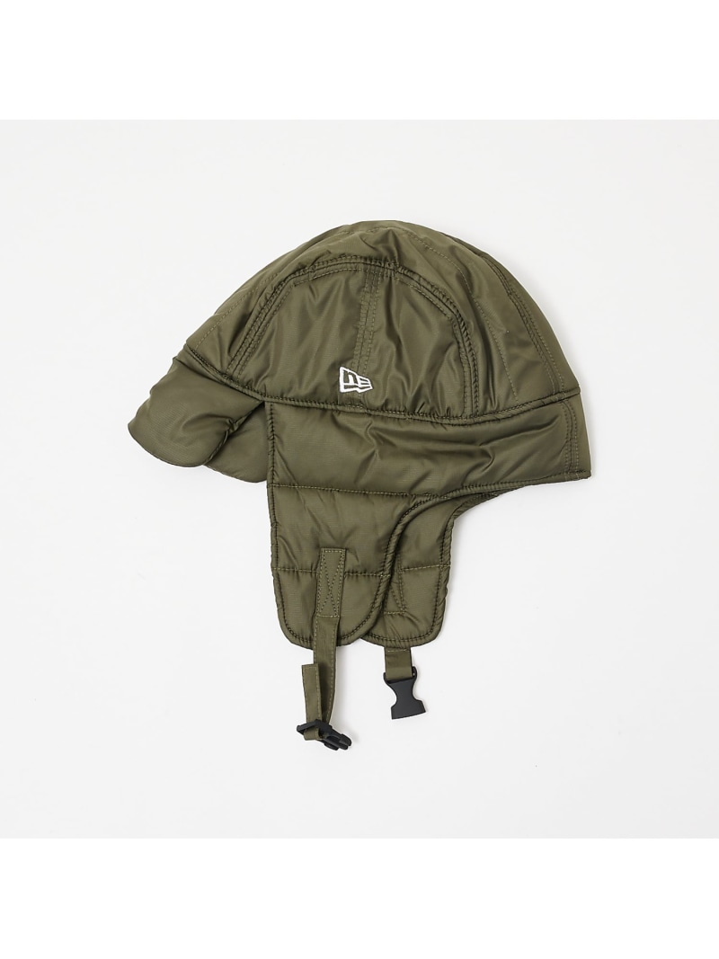 【NEW ERA / ニューエラ】トラッパー Filled Gear Recyc ABAHOUSE LASTWORD アバハウス 帽子 ハット カーキグリーン ブラック【送料無料】[ Fashion]