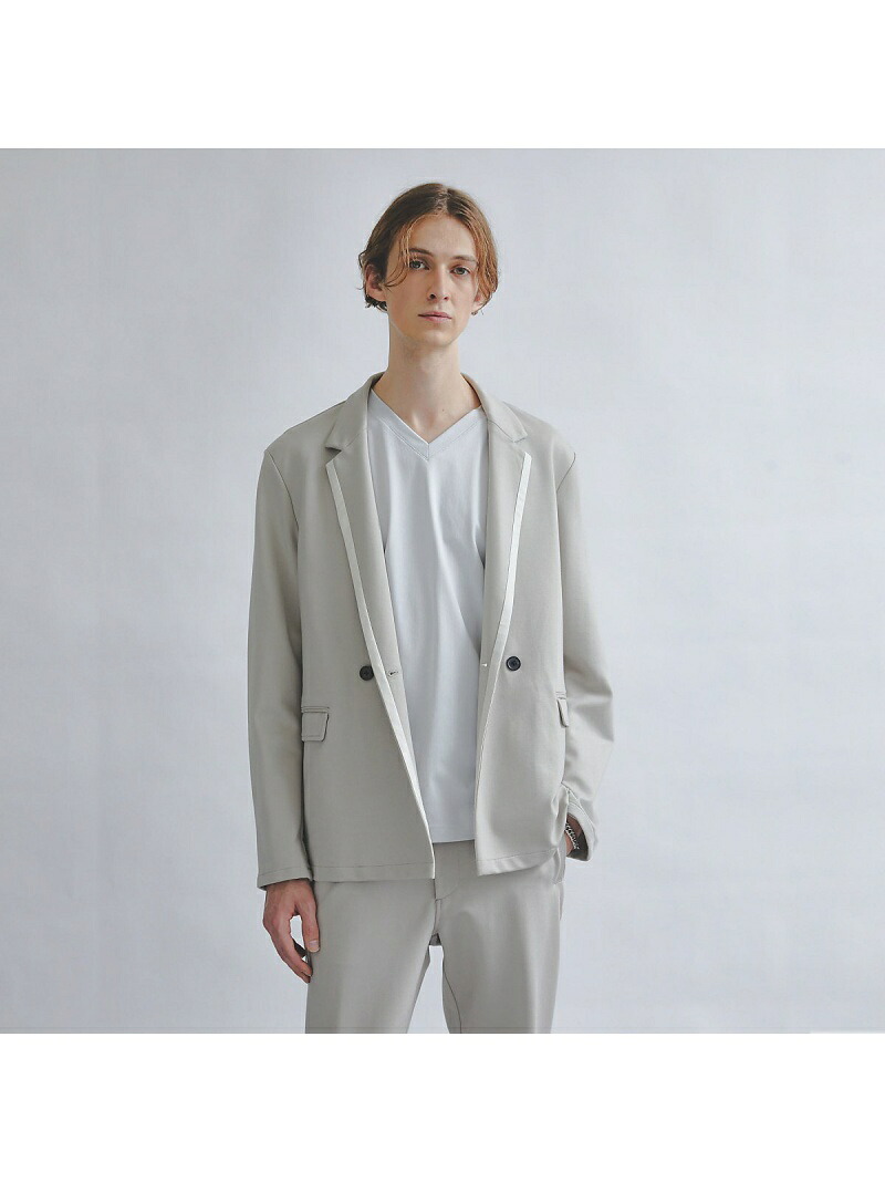 【SALE／30%OFF】【セットアップ対応】ポンチカット ジャケット 5351POUR LES HOMMES ゴーサンゴーイチプールオム ジャケット・アウター その他のジャケット・アウター グレー ブラック【RBA_E】【送料無料】[ Fashion]｜ABAHOUSE ONLINE