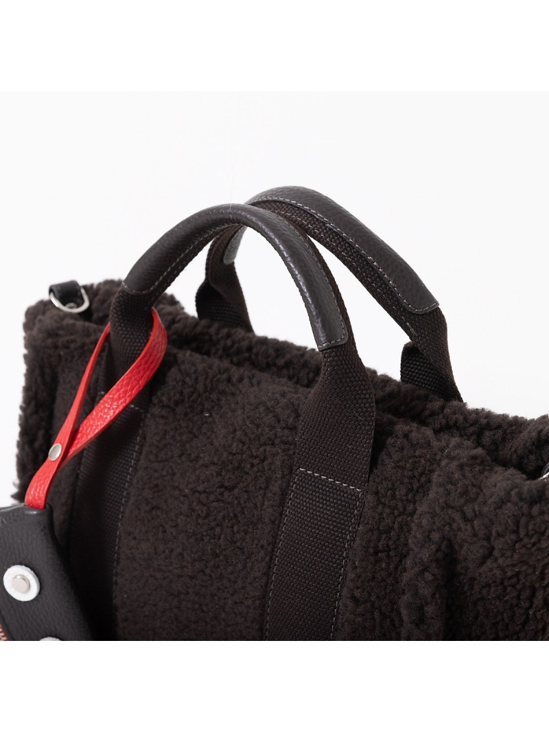 ○RIPANI 別注フェイクムートンハンドBAG LOWELL その他のバッグ