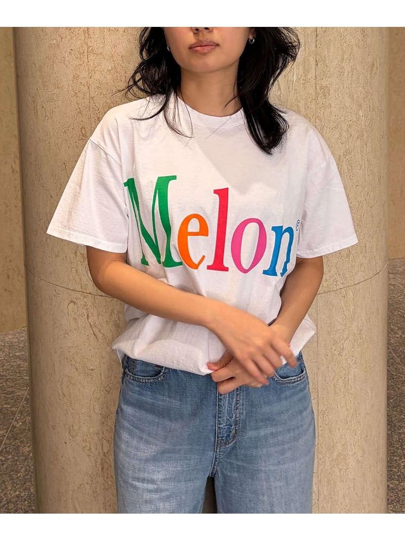 【byeA./バイエー】Melon TEE/ロゴTシャツ Rouge vif la cle ルージュ・ヴィフ ラクレ トップス カットソー・Tシャツ ブラック ホワイト【送料無料】[ Fashion]