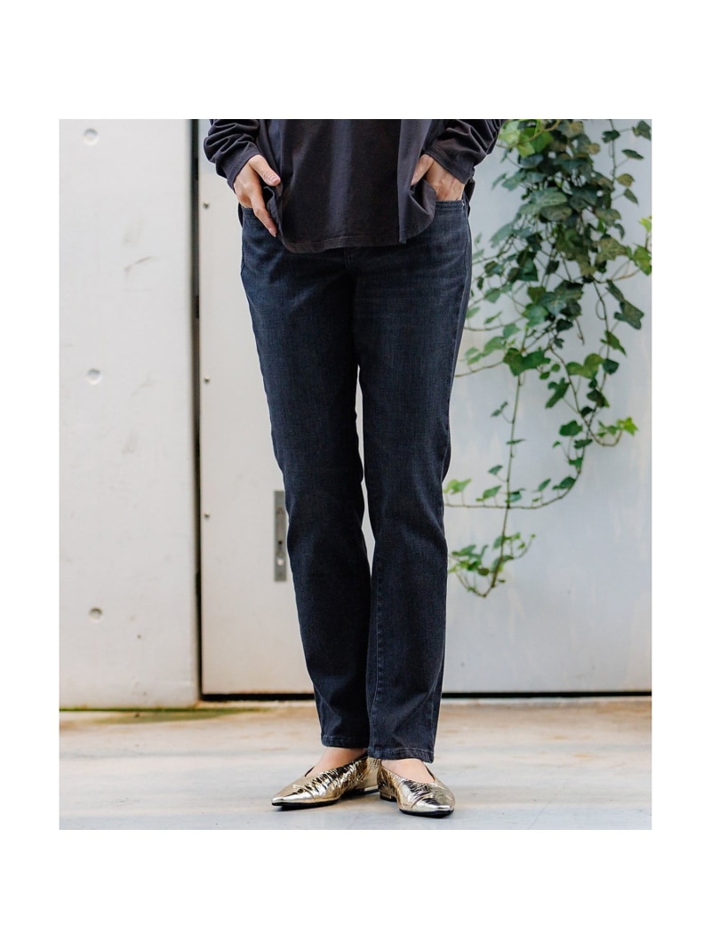 【SOMETHING/サムシング】BODYFIRE / テーパードデニムパンツ Rouge vif la cle ルージュ・ヴィフ ラクレ パンツ ジーンズ・デニムパンツ ブルー ブラック【送料無料】[ Fashion]｜ABAHOUSE ONLINE