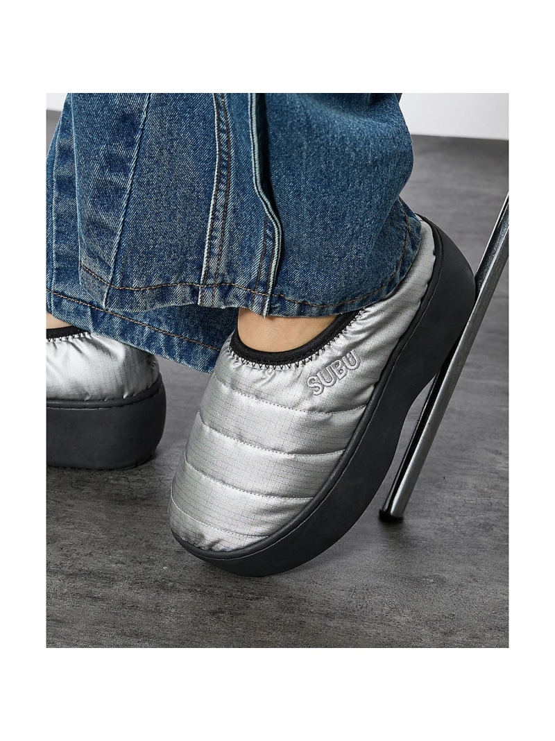 【SUBU/スブ】バンププラットフォーム/VAMP PLATFORM/厚底/スリ Rouge vif la cle ルージュ・ヴィフ ラクレ シューズ・靴 スニーカー シルバー ブラック【送料無料】[ Fashion]
