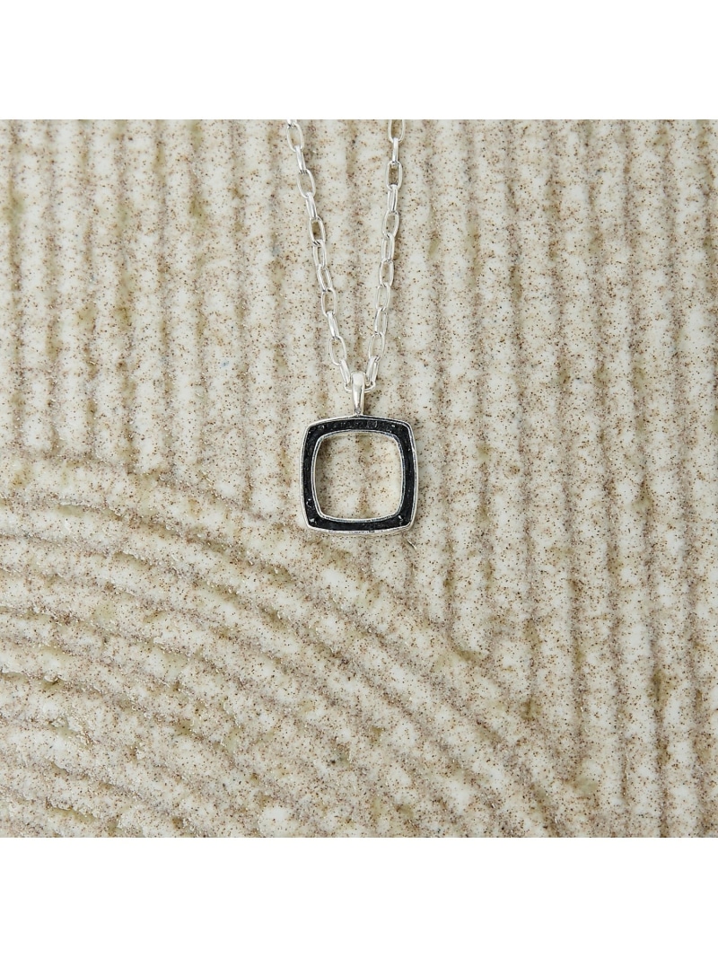 【UNISEX】CUSION FRAME TOP PENDANT / クッション ABAHOUSE LASTWORD アバハウス アクセサリー・腕時計 ネックレス シルバー【送料無料】[ Fashion]