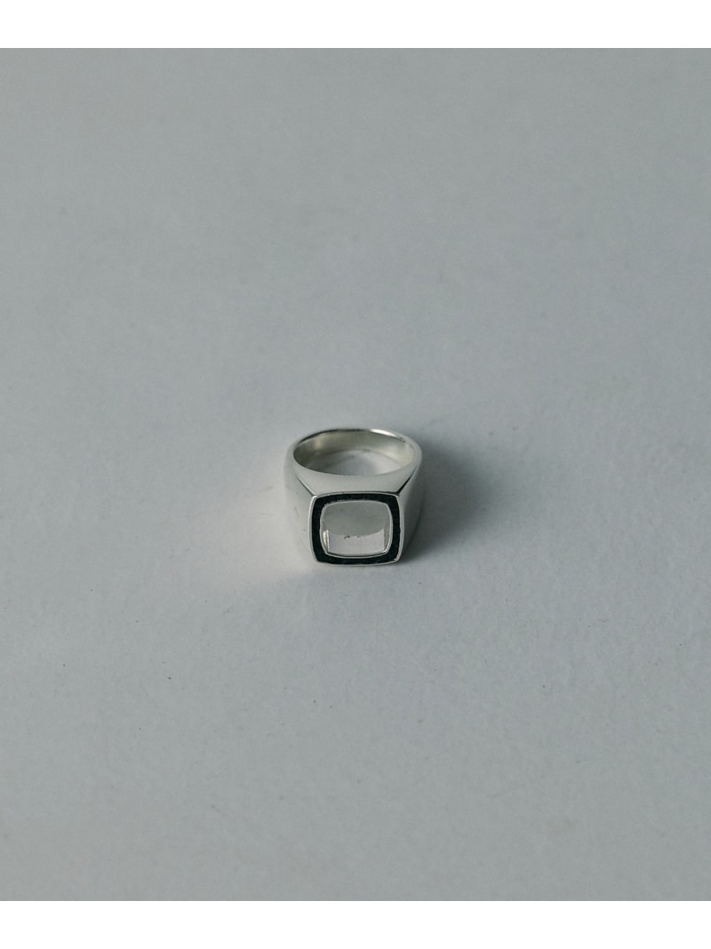 【UNISEX】CUSHION FRAME RING / クッションフレーム リ ABAHOUSE LASTWORD アバハウス アクセサリー・腕時計 リング・指輪 シルバー【送料無料】[ Fashion]｜ABAHOUSE ONLINE