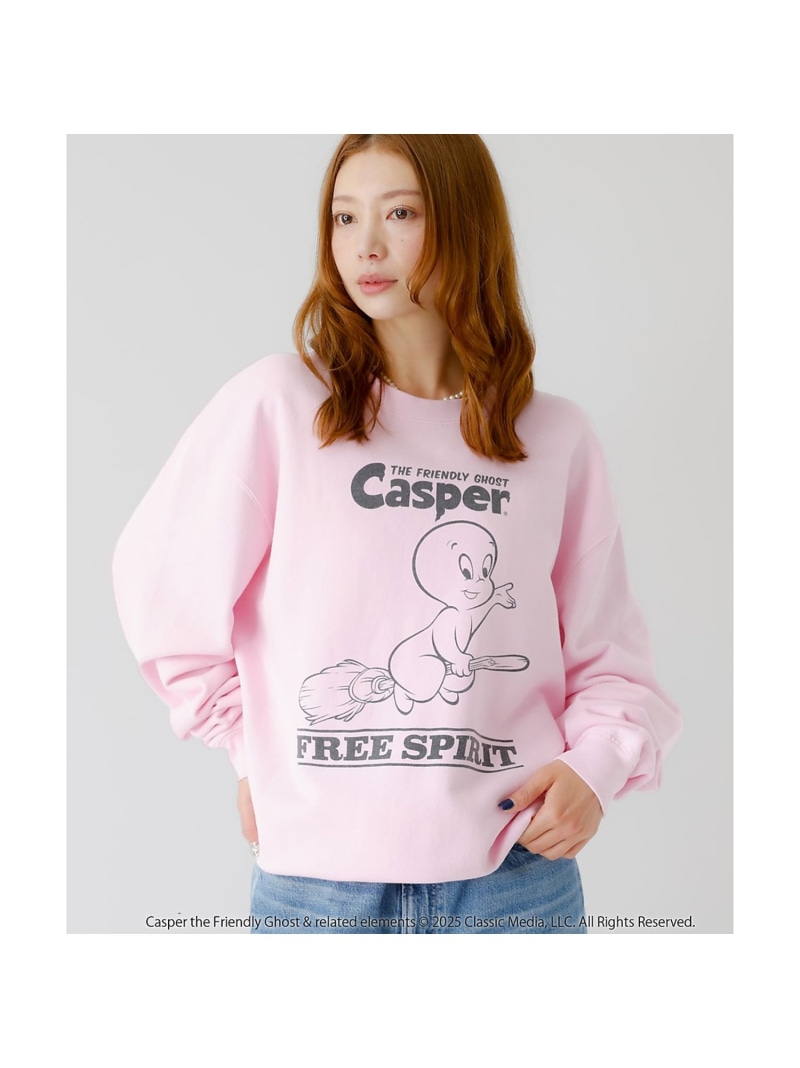 【GOOD ROCK SPEED/グッドロックスピード】Casper / キャス Rouge vif la cle ルージュ・ヴィフ ラクレ トップス スウェット・トレーナー ピンク【送料無料】[ Fashion]