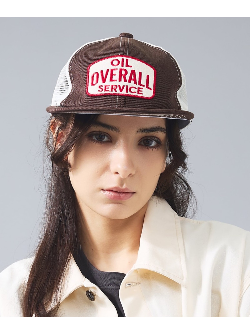 【CAP-TAIN】OIL OVERALL SERVICE ワッペン｜TACOM ABAHOUSE LASTWORD アバハウス 帽子 ハット【送料無料】[ Fashion]