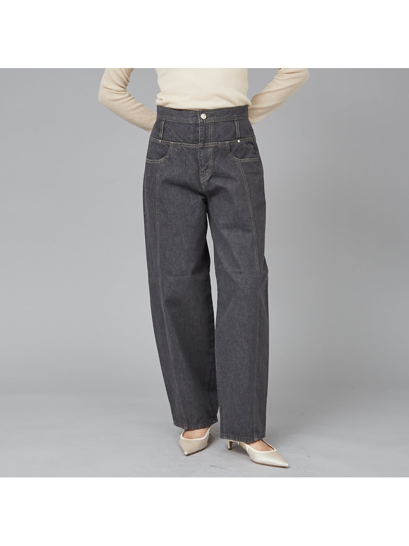 【SALE／40%OFF】【SERGE de blue】レトロ ウエスタンデニムパンツ qualite カリテ ズボン下 デニム・ジーンズズボン下 米国海軍 薄墨色【RBA_E】【貨物輸送無料】[ Fashion]