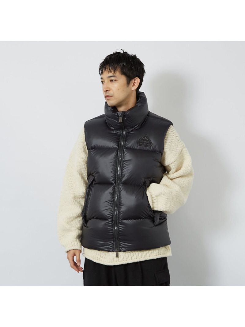 【PYRENEX / ピレネックス】HUW039 BARRY3 VEST/バリー ABAHOUSE LASTWORD アバハウス ジャケット・アウター ダウンジャケット・ダウンベスト ブラック【送料無料】[ Fashion]